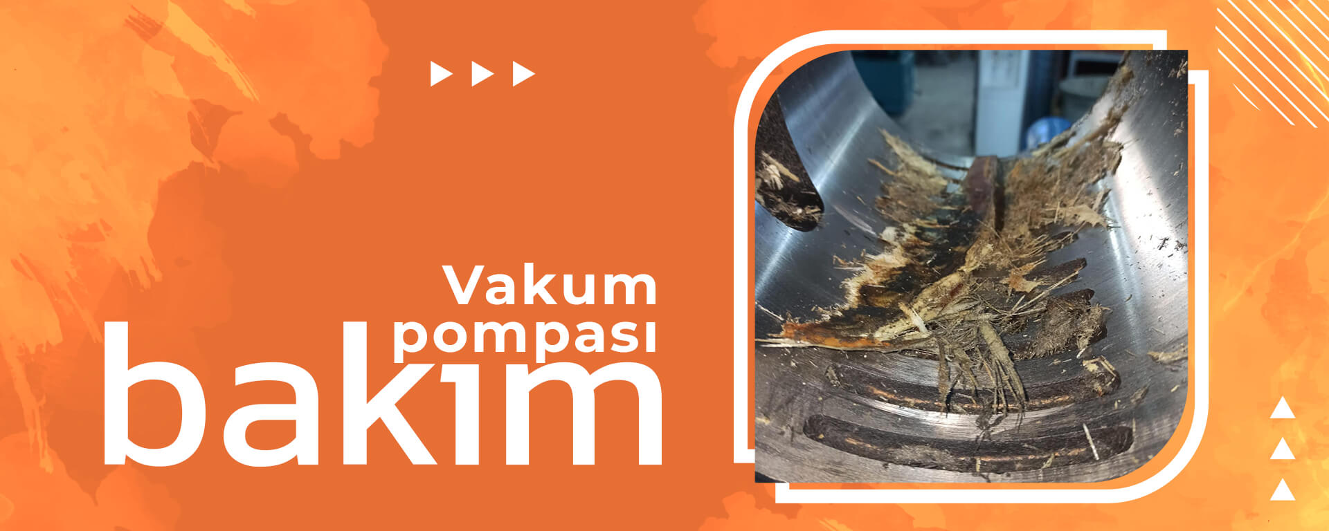 Vakum Pompası Bakım & Onarım