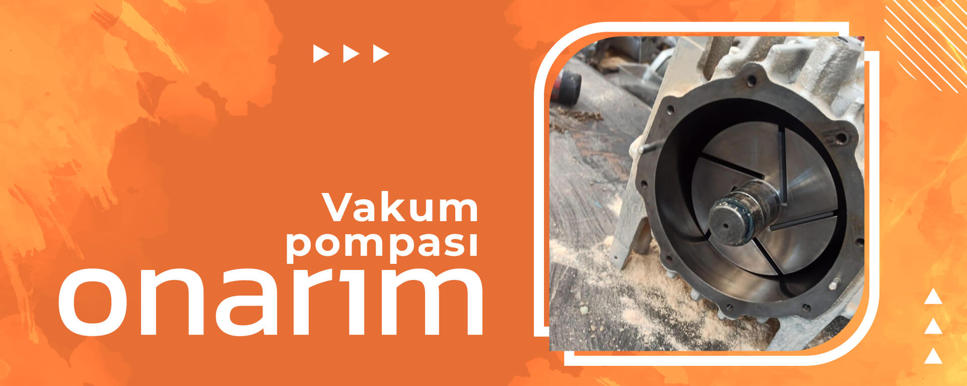 Vakum Pompası Bakım & Onarım